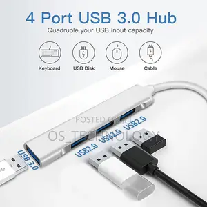 Type C to 4 Port USB Adapter Cable.Type C to USB