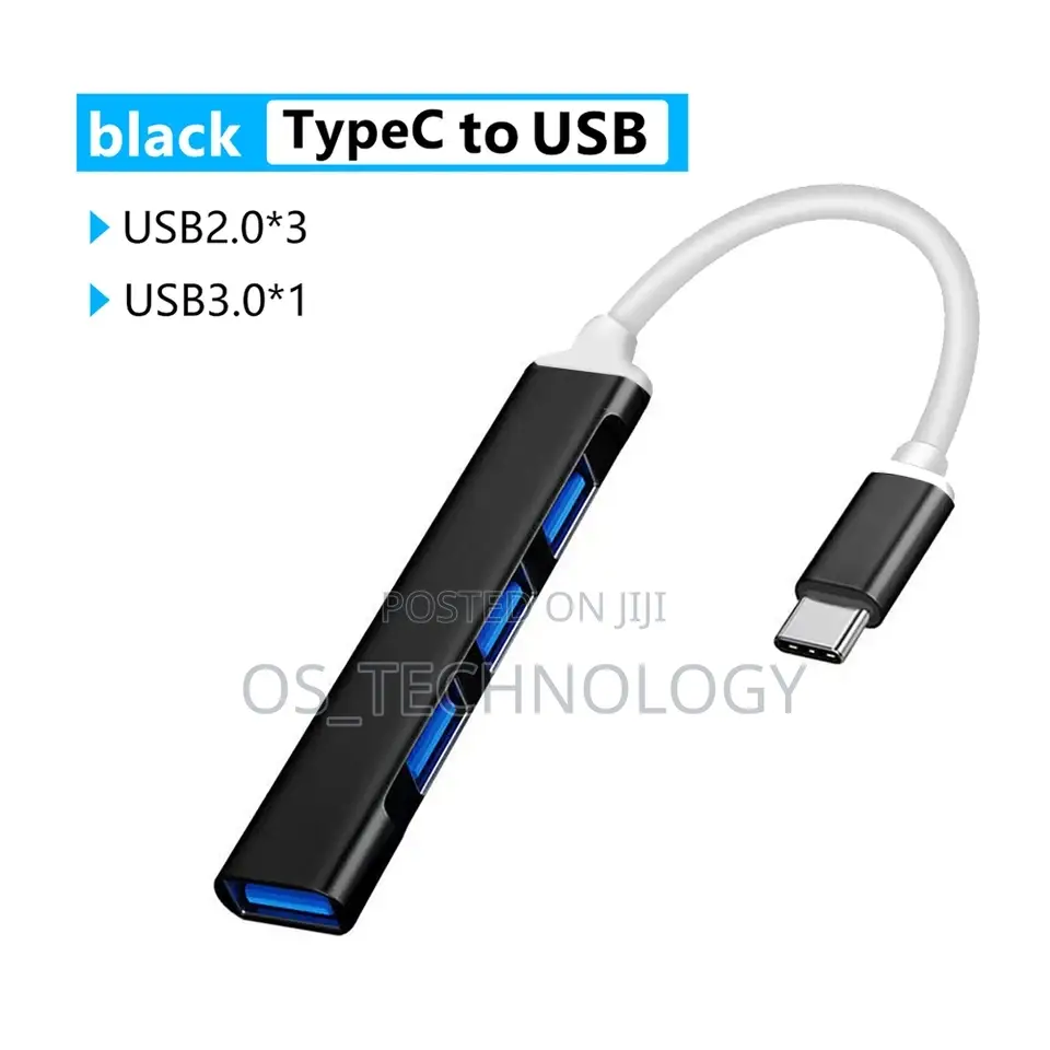 Type C to 4 Port USB Adapter Cable.Type C to USB