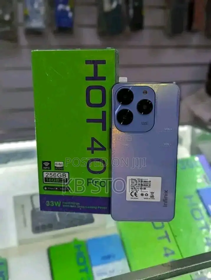 New Infinix Hot 40 Pro 256 GB Blue