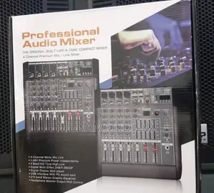 Professional Audio Mixer 4channels
