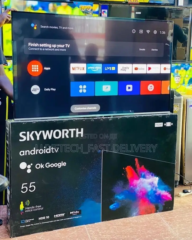Skyworth 55 Inches Smart Android TV High Quality
