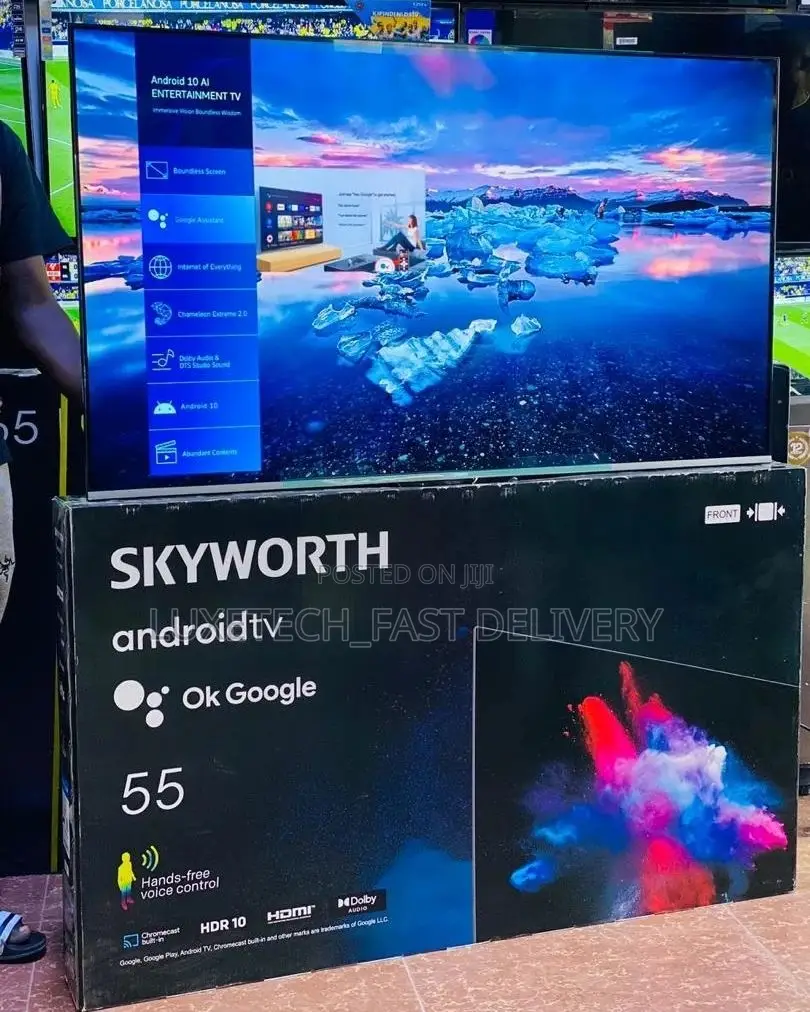 Skyworth 55 Inches Smart Android TV High Quality