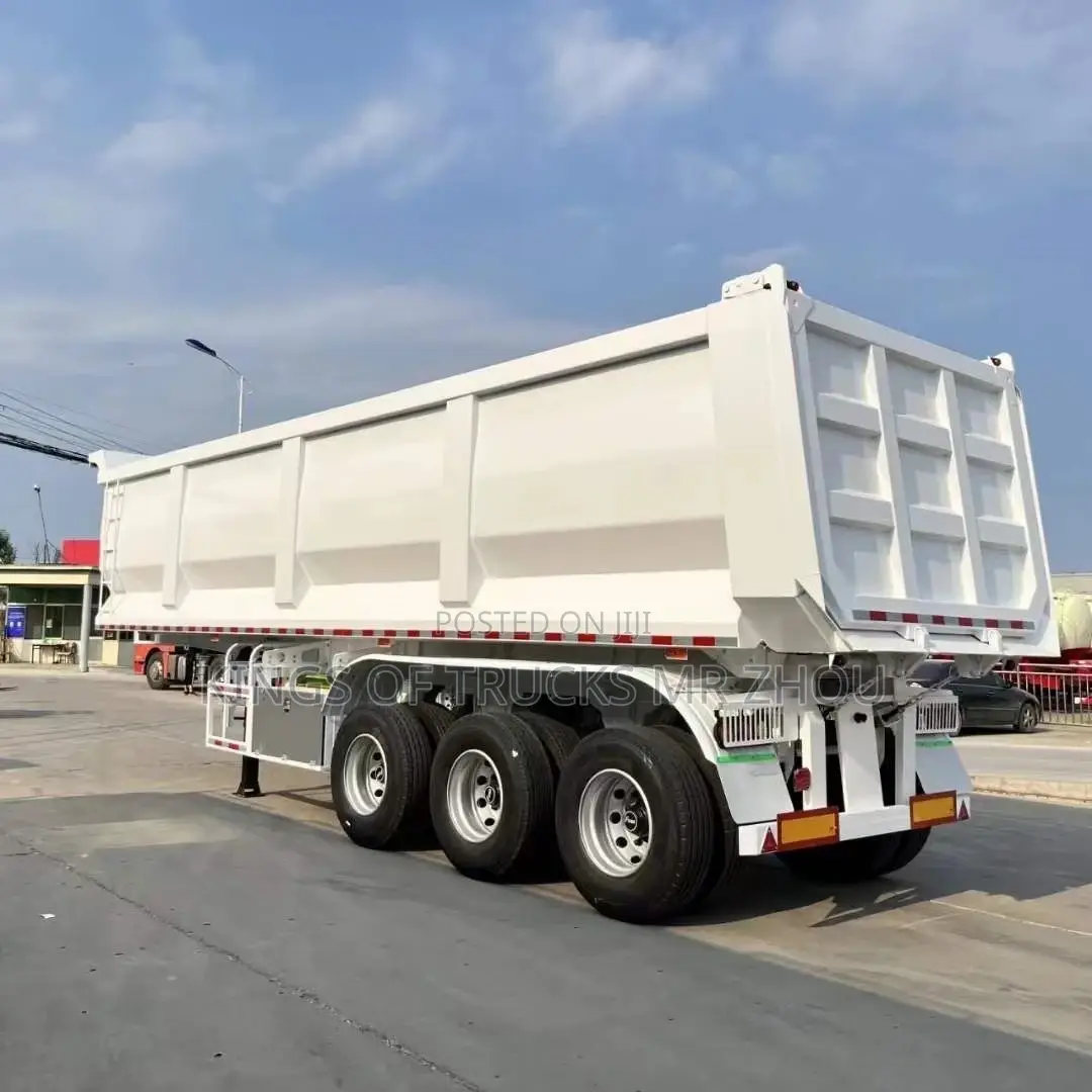 Ready to Order From China New Dump Semi-Trailer