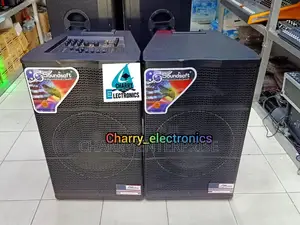 Soundsoft Speakers With Master Equalizer 2 Mic500w15"