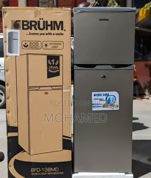 Bruhm Fridge/Friji 138L