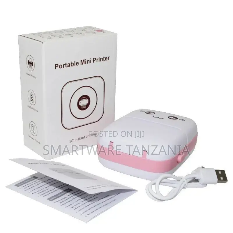 Bluetooth Label Printer Mini Printer Inkless Thermal Printer