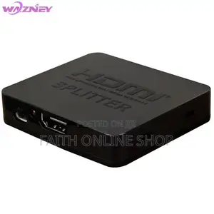  Hdmi Splitter Amplifier 1 in to 2 Out Dual Display