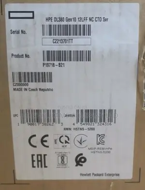 New Server HP ProLiant DL380 Gen10 Plus 64GB Intel Xeon HDD 1T