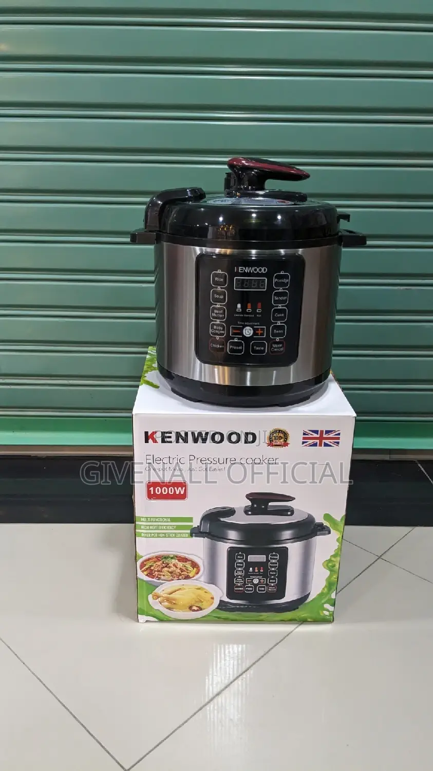 Ofa Ofa = Kenwood Pressure Cooker Lita 6 Imara Sana Mkataba