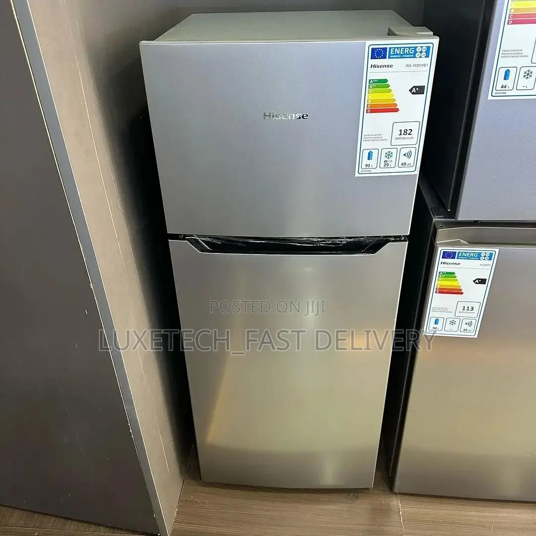Hisense 120l Double Door Top-Freezer Refrigerator