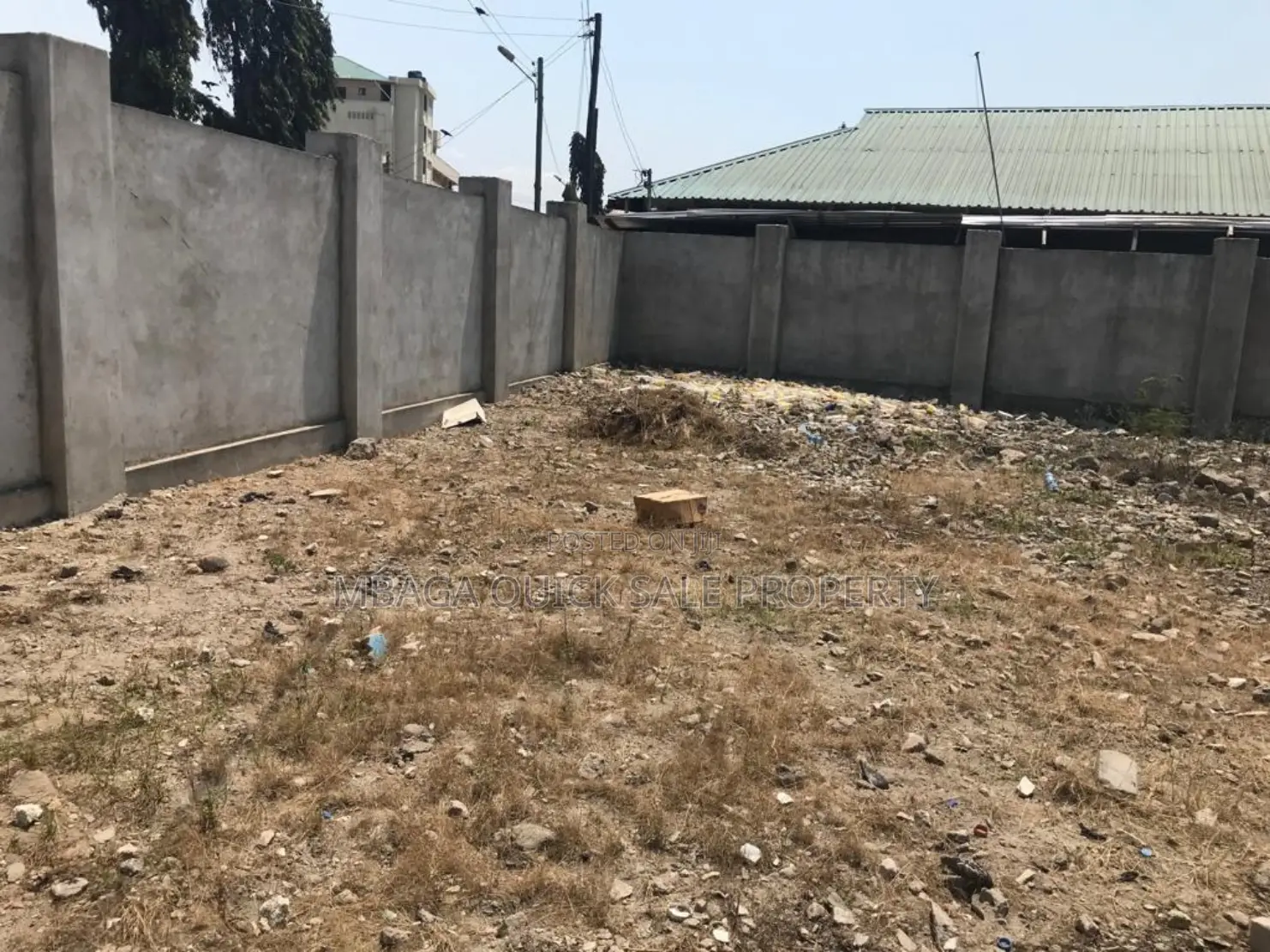 Plot Yard for Sale TSH 350 MIL Area Sqm505 at Chan'gombe