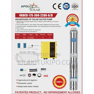 Water Pump 3hp Ac/Dc Heavy Duty