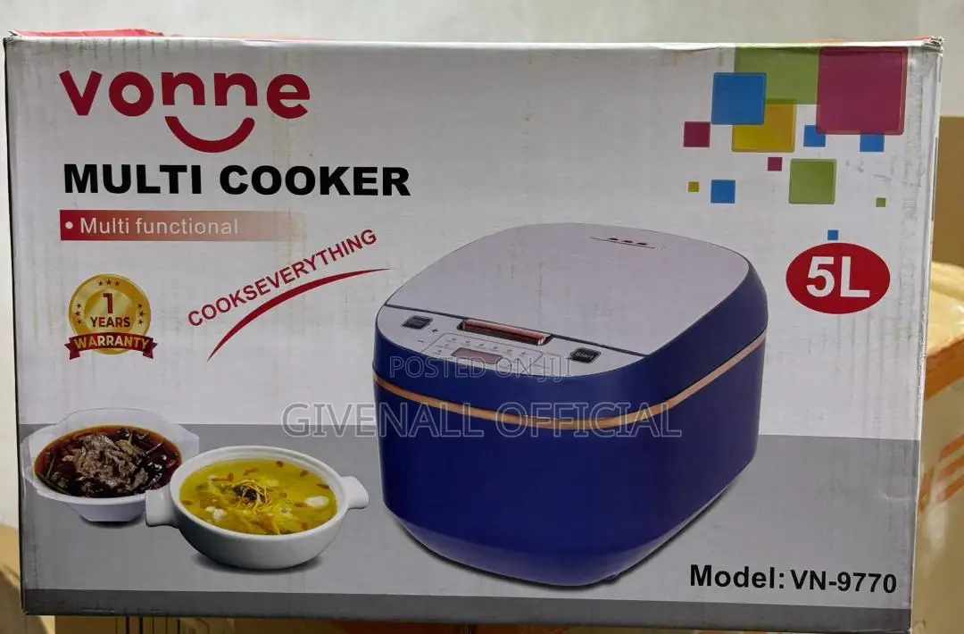 Ofa Ofa = Vonne Multi Cooker Lita 6 Inapika Kila Kitu Had