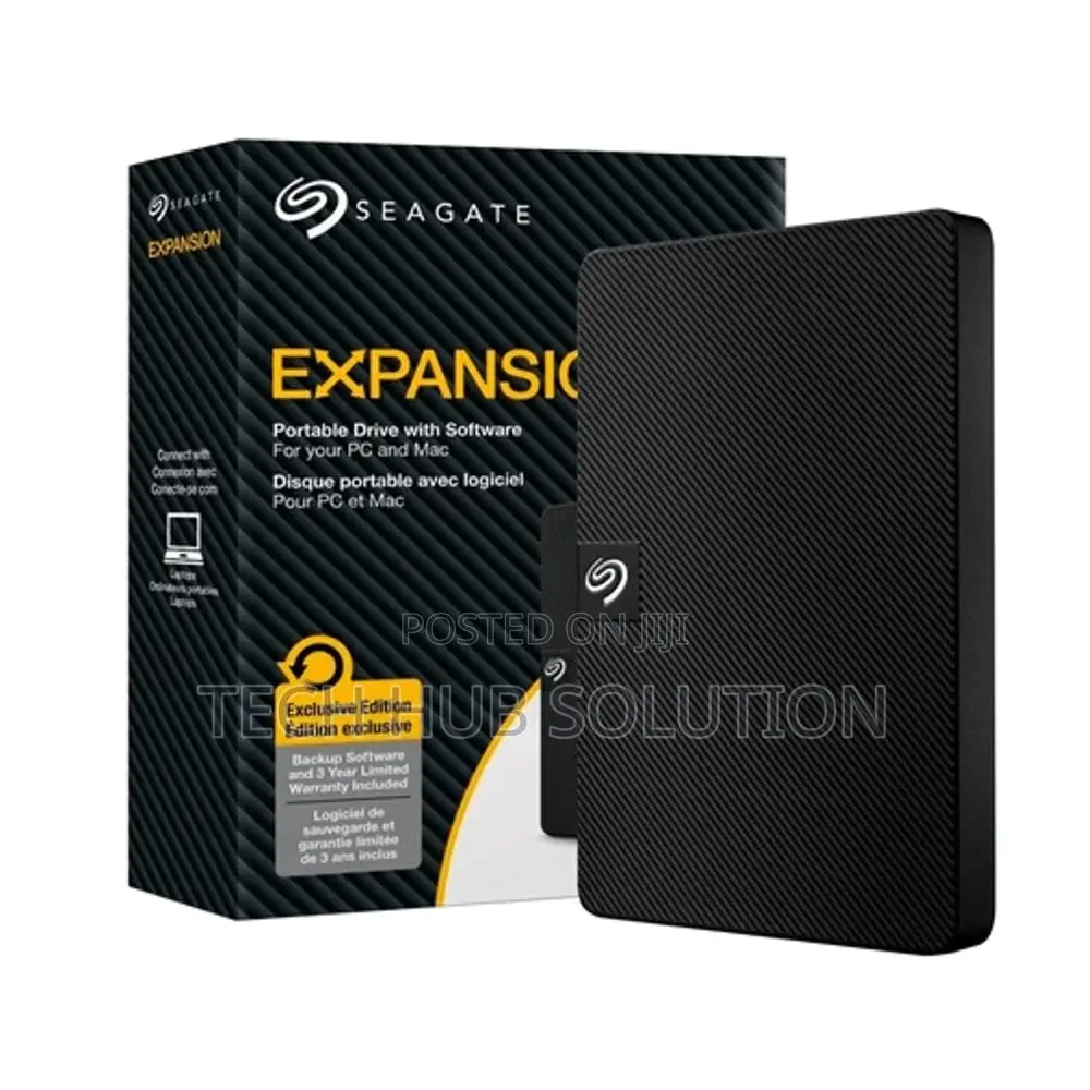 Seagate 3.0 Portable Drive With Software