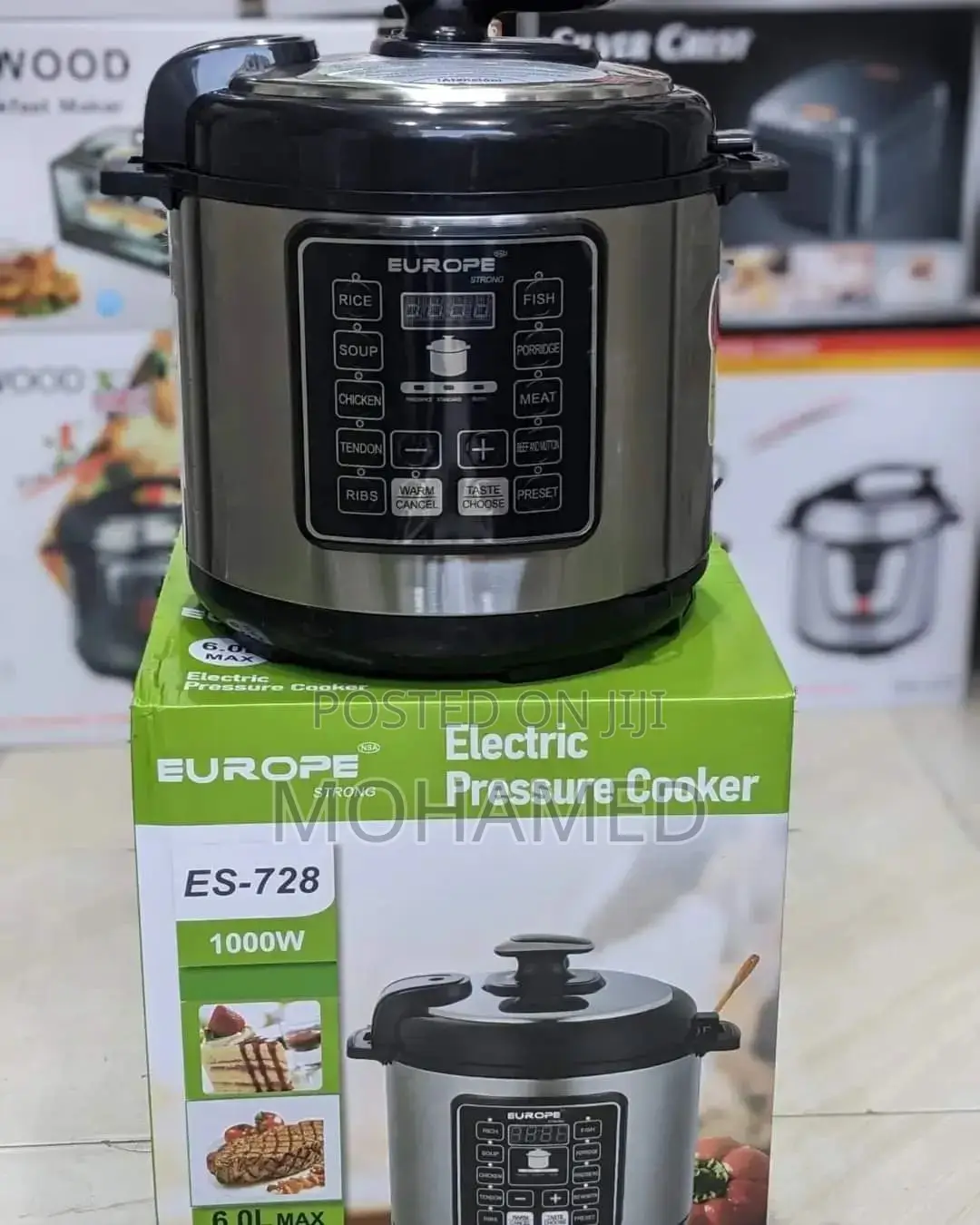 Europe Strong Pressure/Presha Cooker