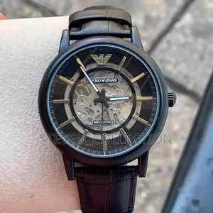 Emporio Arman Meccanico Automatic Watch.