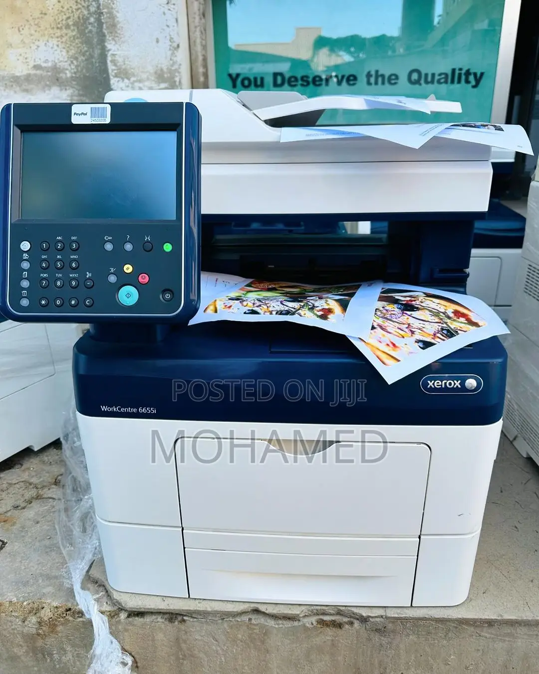 Xerox Workcenter 6605 Coloured Black and White