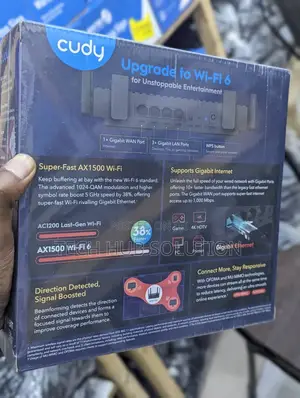 Cudy AX 1500 Gigabit Wifi 6 Router