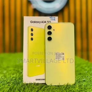 New Samsung Galaxy A34 128 GB Yellow