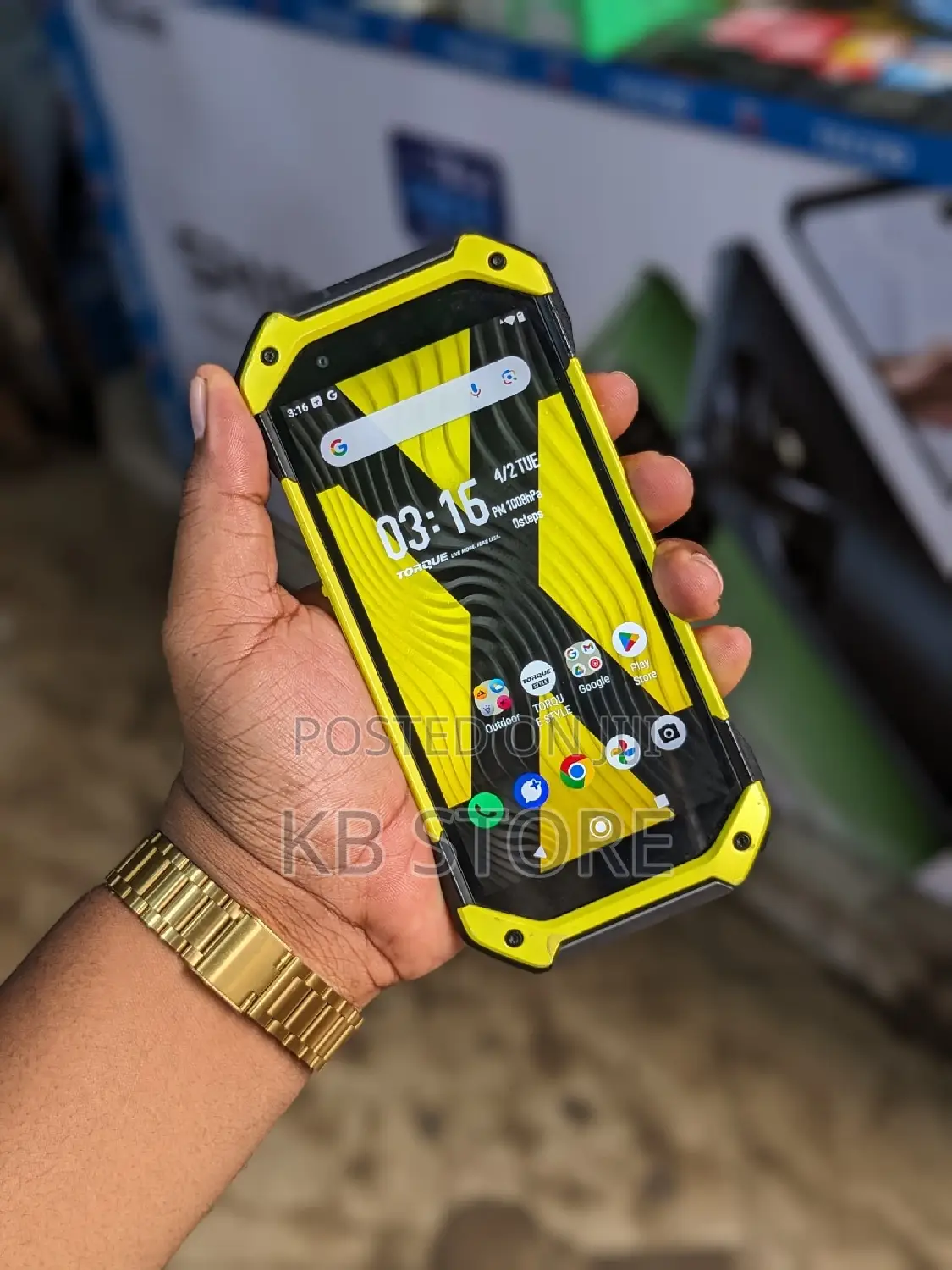Mobile Phone 128 GB Yellow