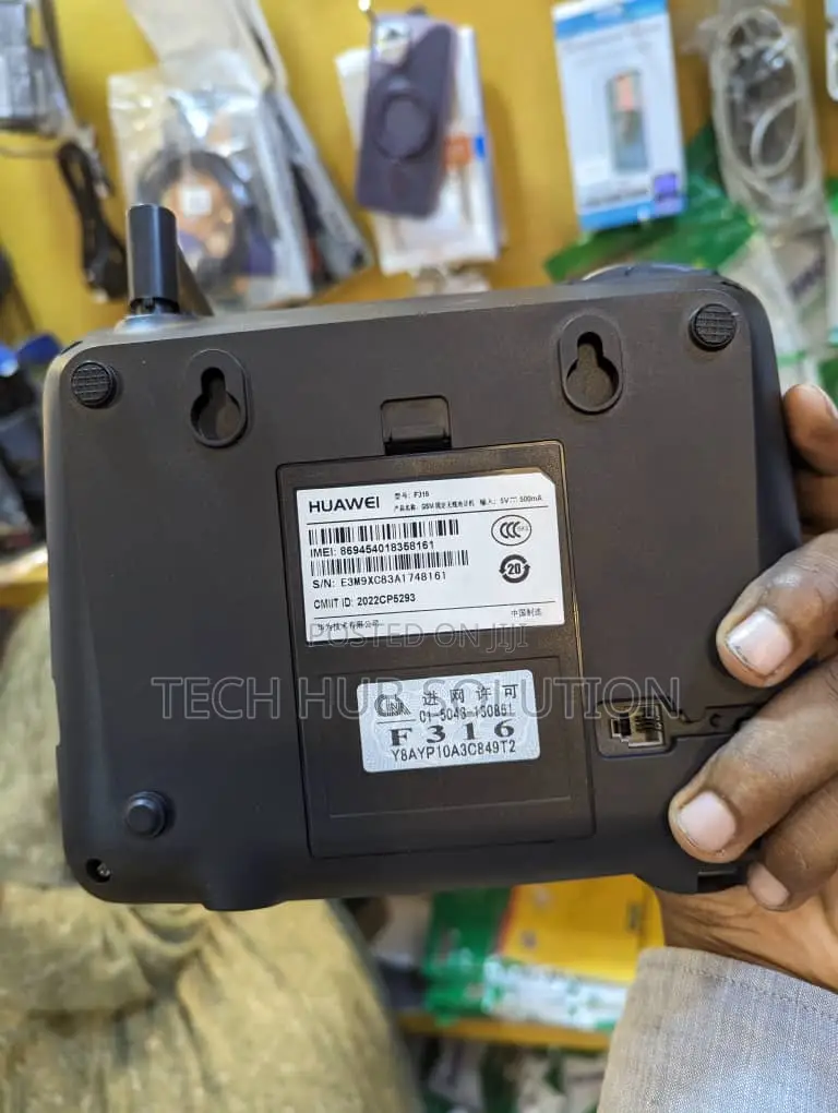 Huawei Black Simu Ya Mezani