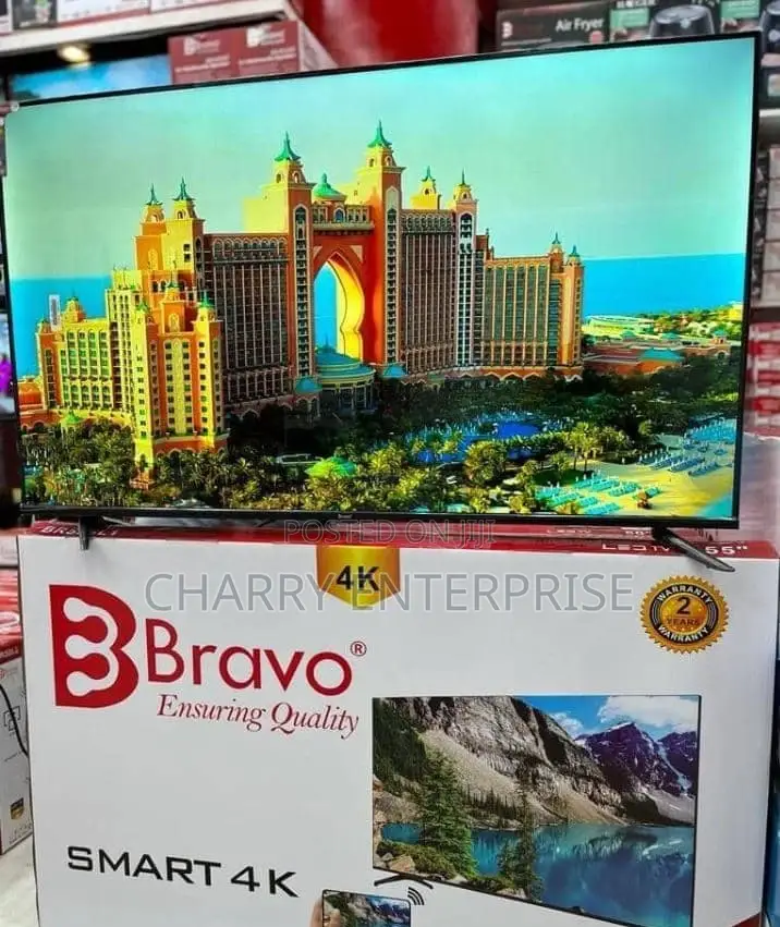 *Bravo Smart 50” Inch Frameless With Screen Share