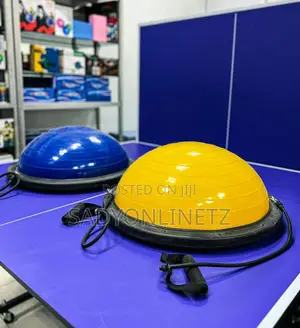 Balance Ball With Resistance Band