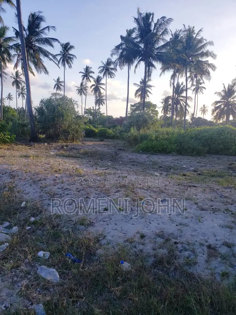 Beach Plot Heka 12 Zinauzwa at Hk 1 Ml 25 Tanga Pangani Sange