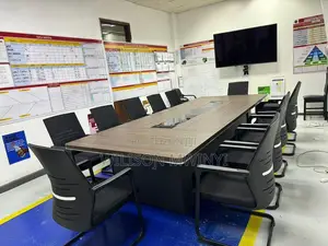 Meza Ya Mkutano/Conference/Meeting Table+12 Viti Vyake Full Set Nzima