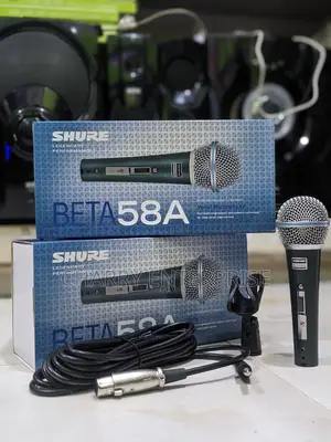 SHURE BETA 58A Dynamic Wired Vocal Microphone / Mic