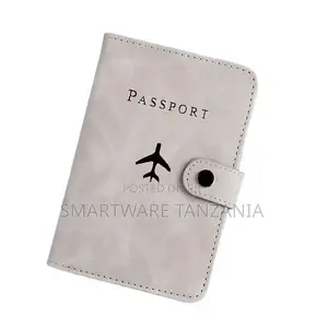 Passport Holder Cover, PU Leather Passport Cover Case Wallet