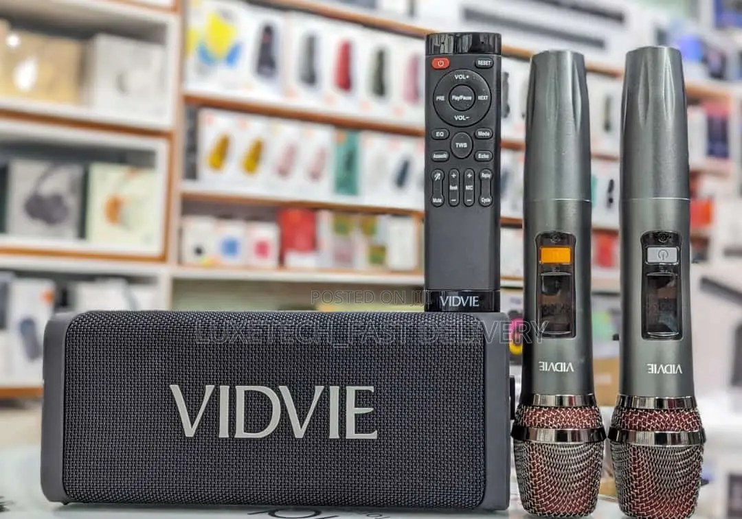 Vidvie Portable Bluetooth Speaker With 2 Mics