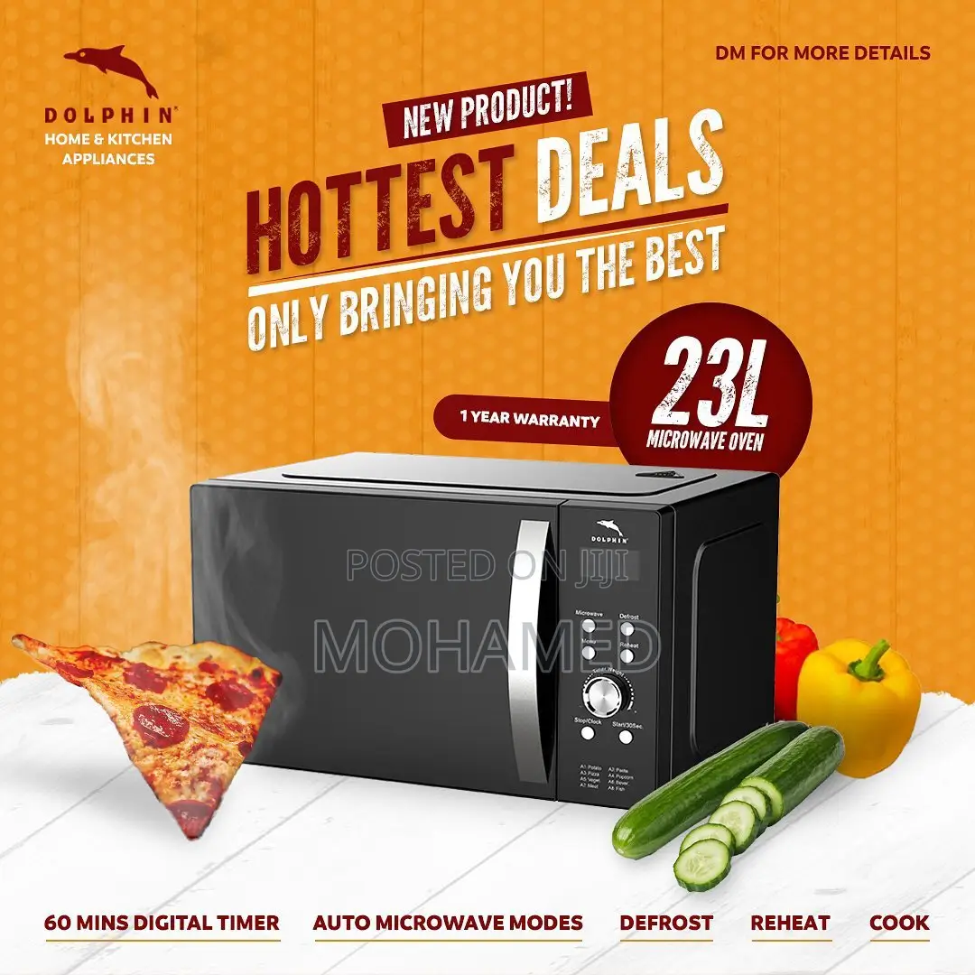 Dolphin Microwave Oven 23L