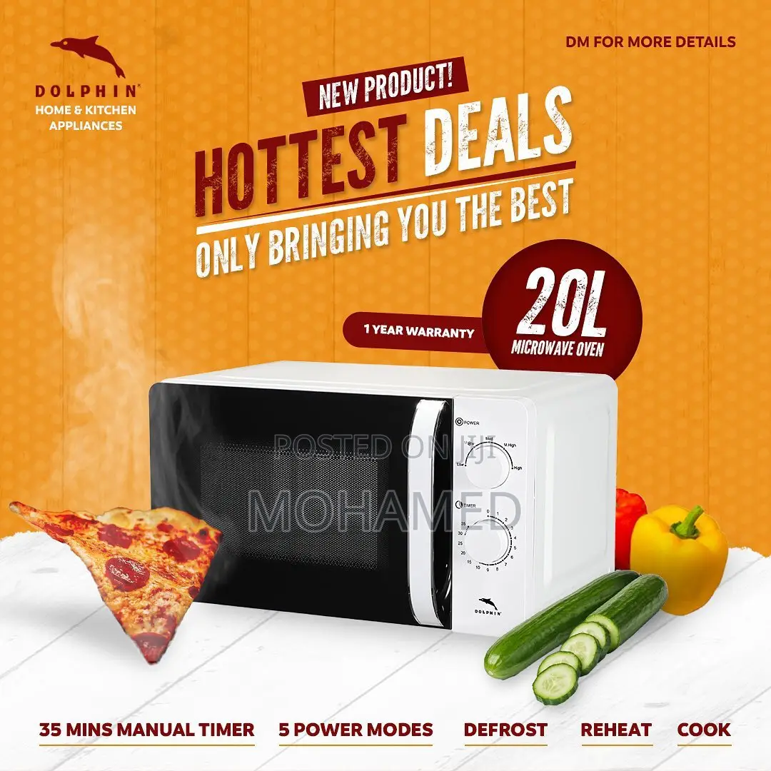 Dolphin Microwave Oven 20L