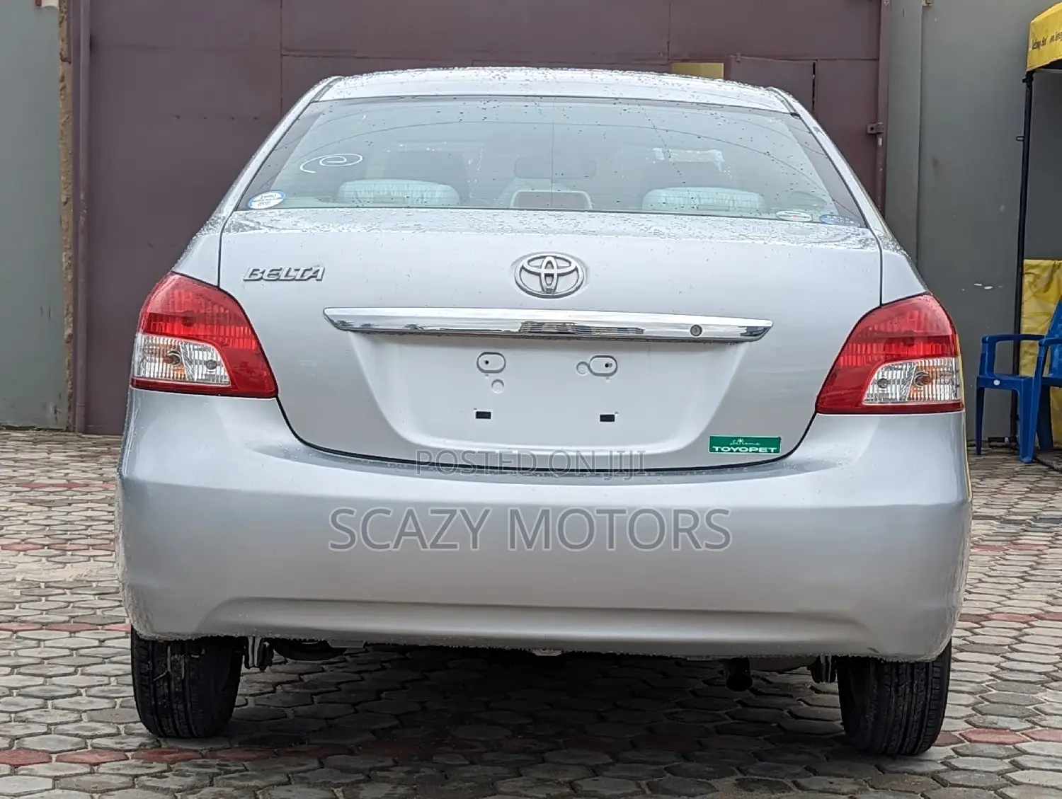 Toyota Belta 2008 Silver