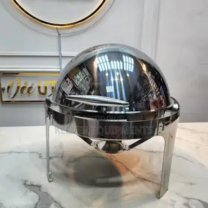 Stainless Steel Rolltop Chafing Dish With No Window