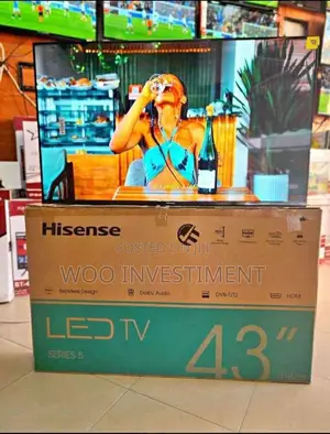 Hisense LED TV NCH 43 Mpya Full Box