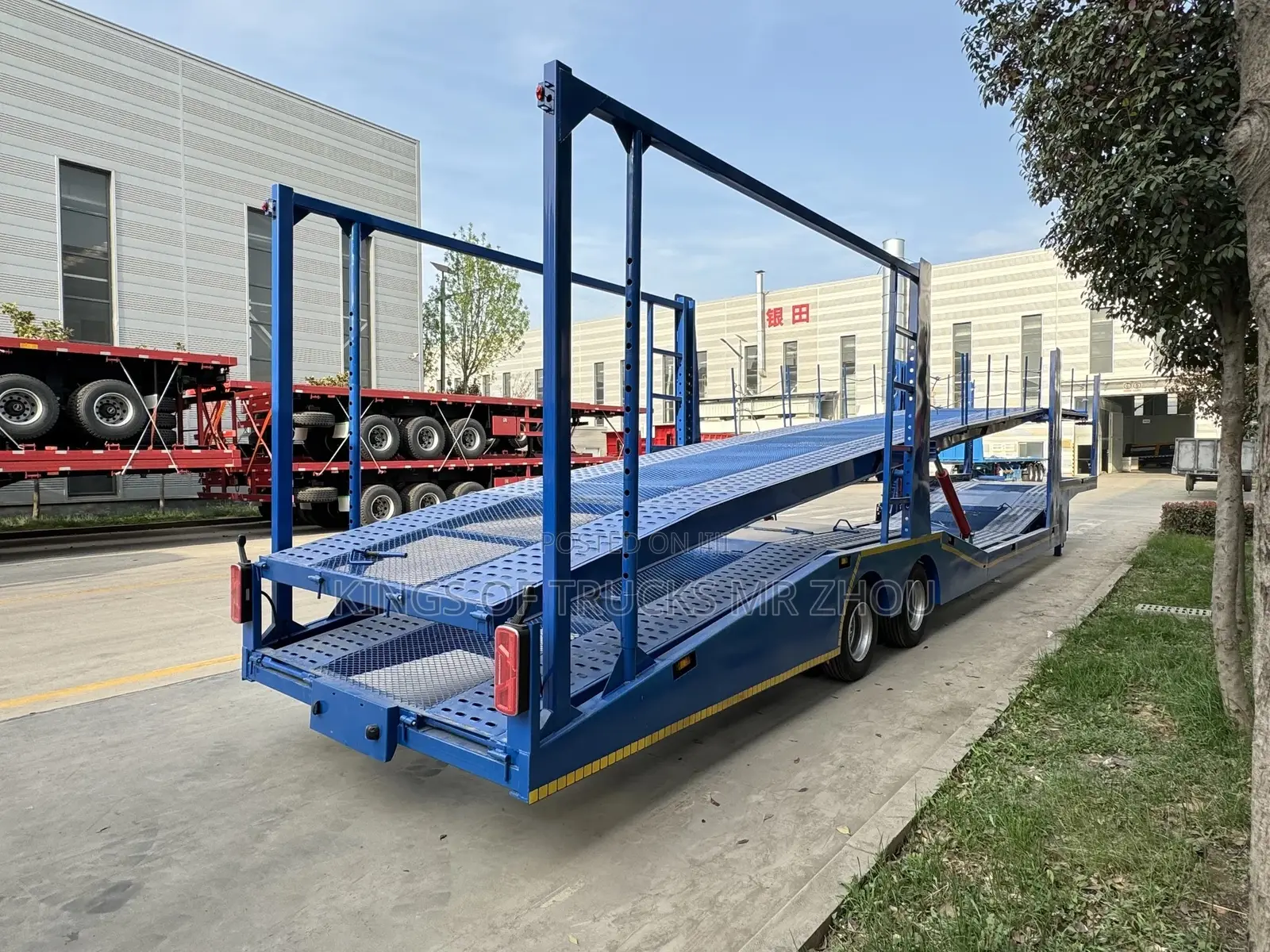 Brand New Transport Car Semi Trailer