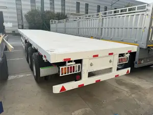 Ready to Order From China Brand New Flatbed Semi-Trailer