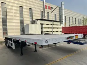 Ready to Order From China Brand New Flatbed Semi-Trailer