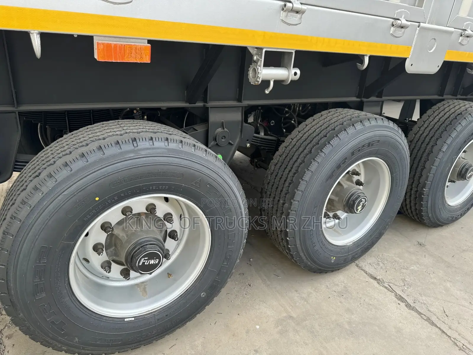 Ready to Order From China Brand New Flatbed Semi-Trailer