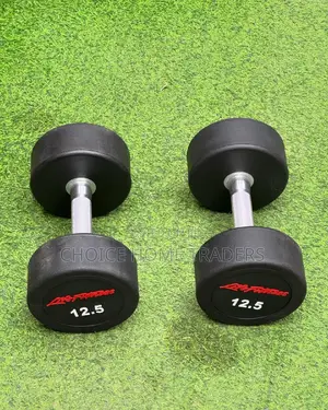 Hexon Rubber Dumbell