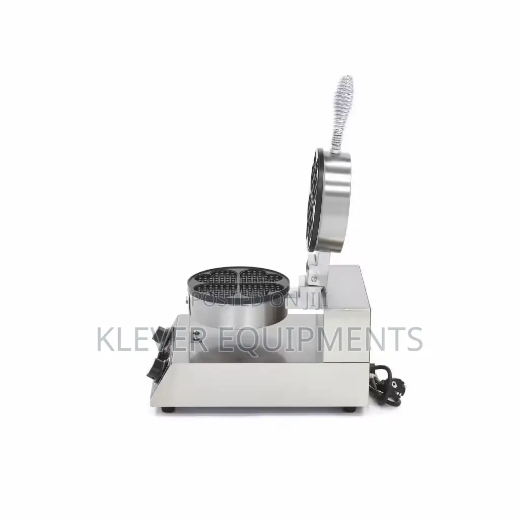 Stainless Steel Commercial Heart Shaped Waffle Maker