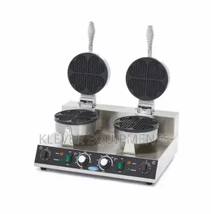 Heart Shaped Double Commercial Waffle Maker