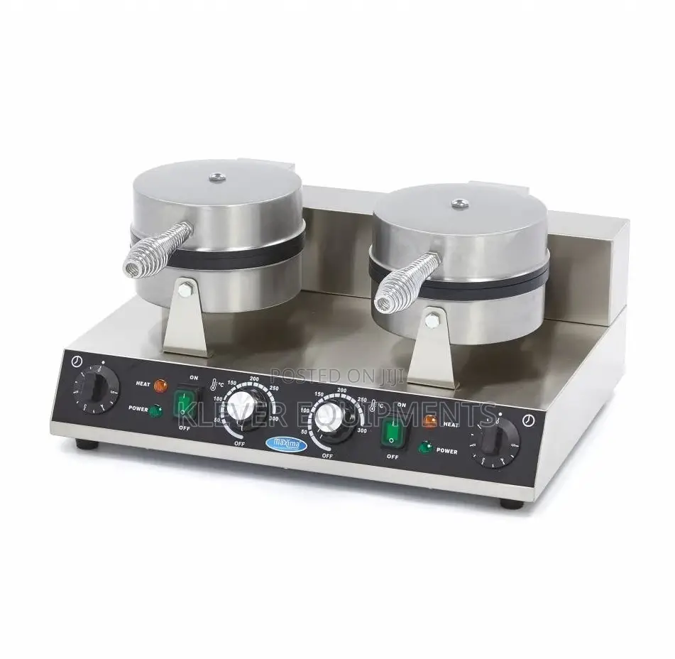 Heart Shaped Double Commercial Waffle Maker