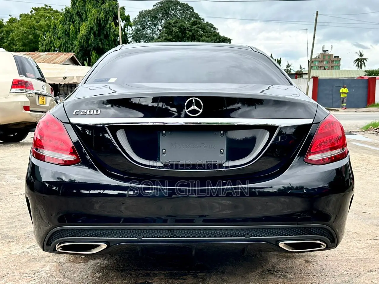 Mercedes-Benz C-Class 2015 Black