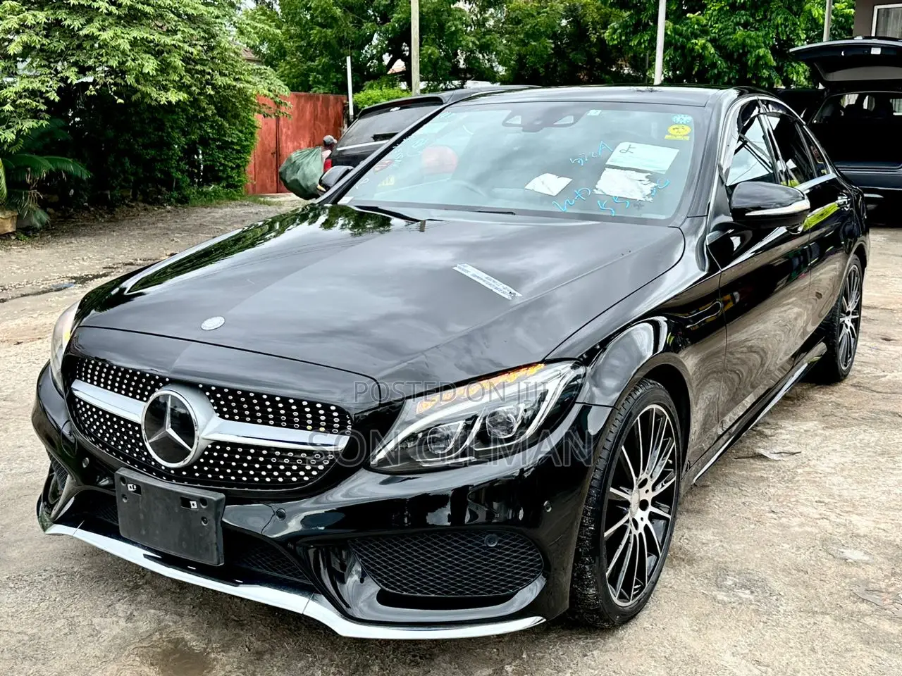 Mercedes-Benz C-Class 2015 Black