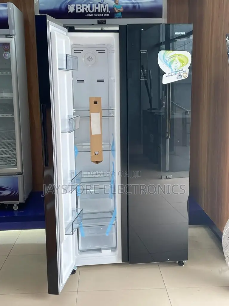 Brühm Side by Side Refrigerator 518ltr