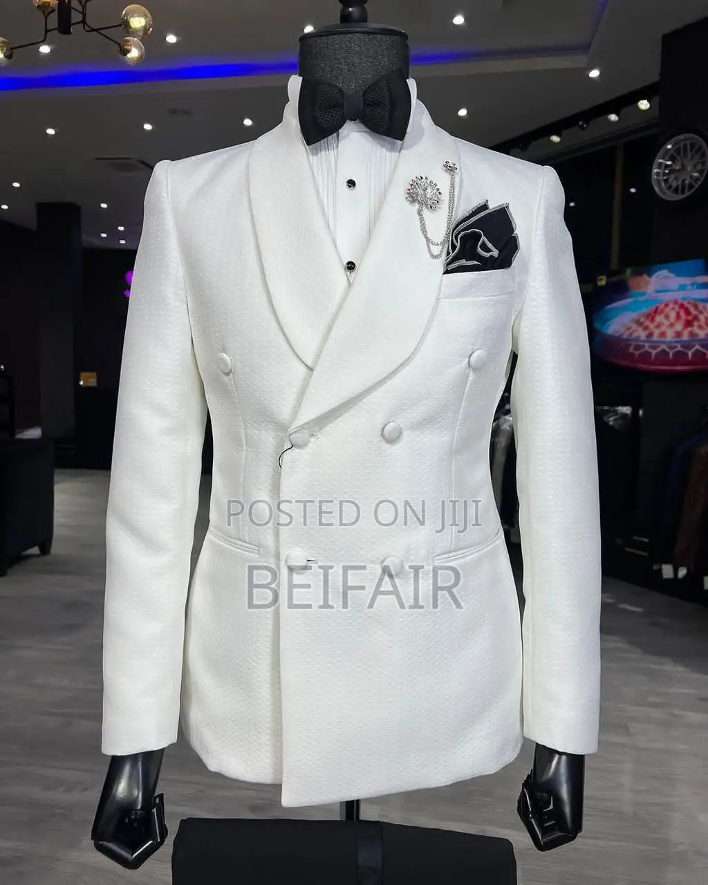 Black and White Suit | Suti Za Kiume | Men's Suits