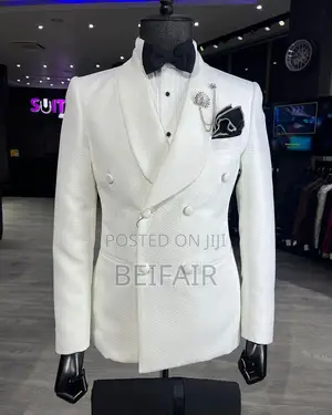 Black and White Suit | Suti Za Kiume | Men's Suits